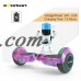 UL2272 Certified TOP LED 6.5" Hoverboard Two Wheel Self Balancing Scooter Rainbow Wave   
